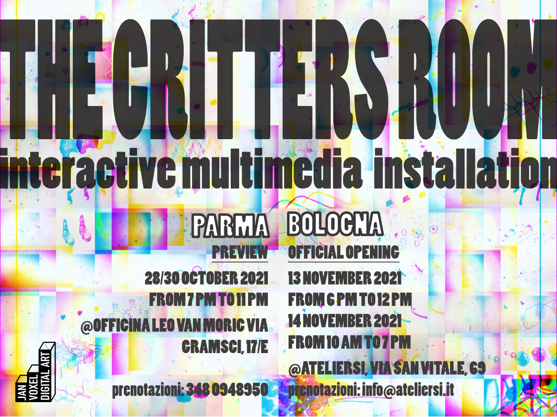 The Critters Room: preview e opening tra Parma e Bologna